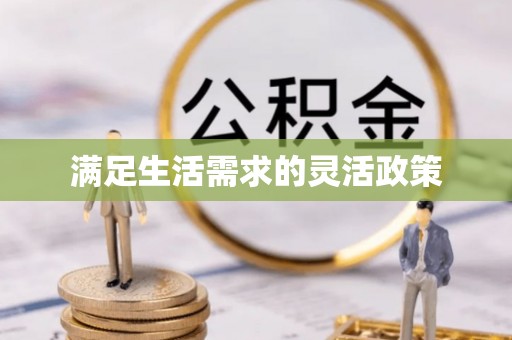 灵璧满足生活需求的灵活政策