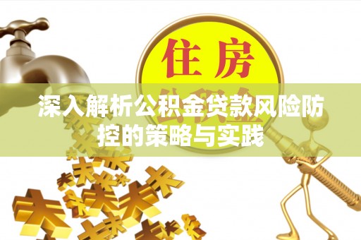 灵璧深入解析公积金贷款风险防控的策略与实践