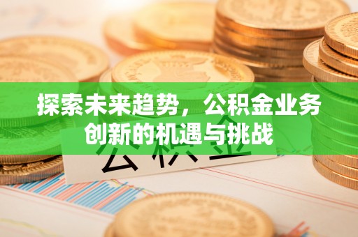 灵璧探索未来趋势，公积金业务创新的机遇与挑战