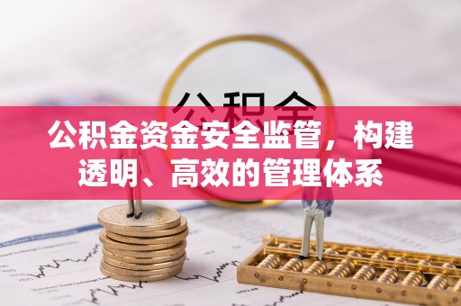 灵璧公积金资金安全监管，构建透明、高效的管理体系