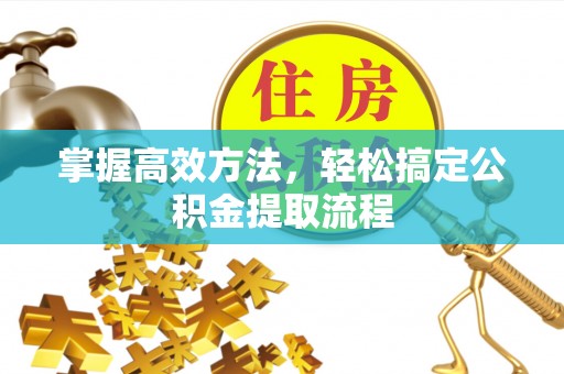 灵璧掌握高效方法，轻松搞定公积金提取流程