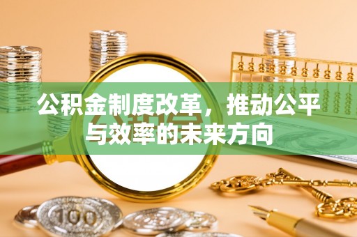 灵璧公积金制度改革，推动公平与效率的未来方向