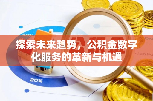 灵璧探索未来趋势，公积金数字化服务的革新与机遇
