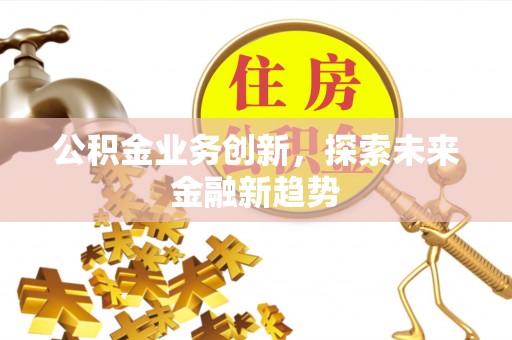 灵璧公积金业务创新，探索未来金融新趋势