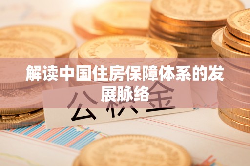 灵璧解读中国住房保障体系的发展脉络