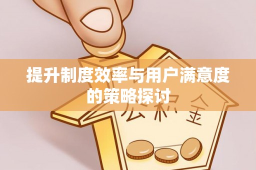 灵璧提升制度效率与用户满意度的策略探讨
